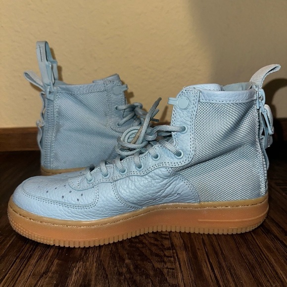 Nike SF AF1 Mid‎ in Ocean Bliss / Size Womens 6.5 or 5Y - Picture 2 of 8